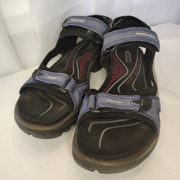 ECCO Mens Sport Sandals Blue Adjustable Strap Comfort Outdoor Shoes walking shoe main image 6